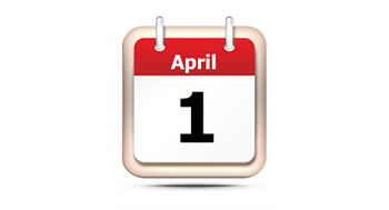 April 1:  Last Day to cancel for Full refund